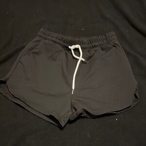 SHEIN Black Athletic Shorts